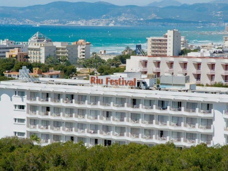 Hotel Riu Festival 플라야 데 팔마 외부 사진